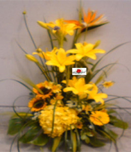 Arreglos Florales de Liliums Amarillos