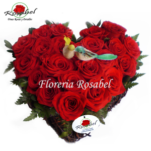 Corazon de Rosas Rojas Lima Cod.04 Corazon de Rosas Rojas Lima Cod.04