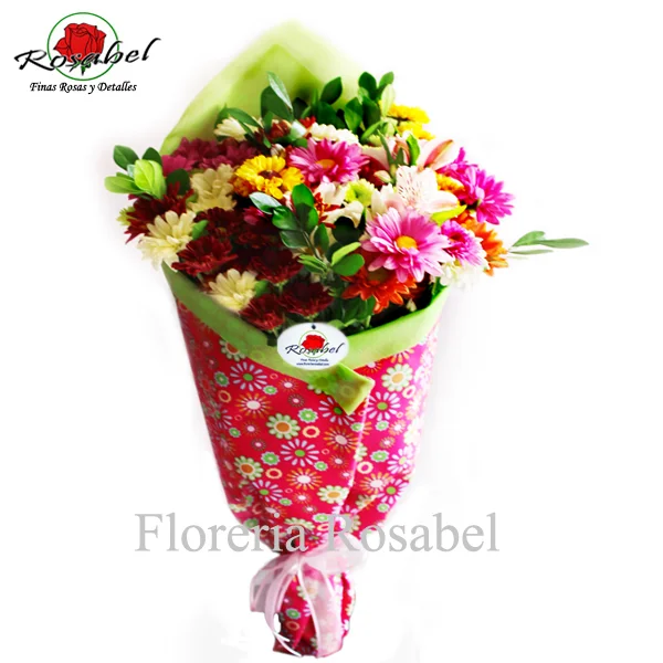 Ramo de Flores Primaveral, ramo de flores primaverales