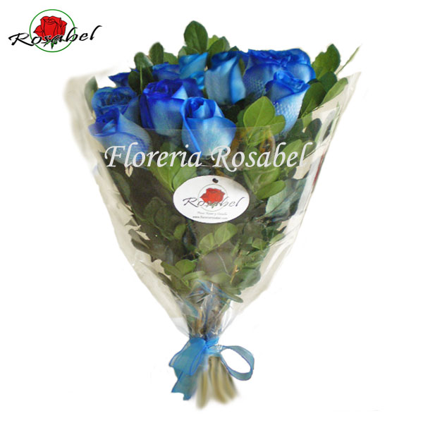 Envio Ramo de Rosas Azules Delivery Lima Peru