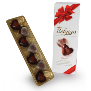 Chocolate Belgian corazones CH7