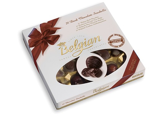 Chocolate Belgian Seashells CH20