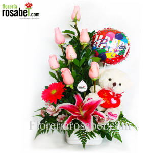 Flower Arrangements for Birthday Delivery Lima Peru