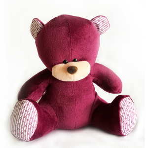 Peluche de Oso color Guinda en Rosabel Lima Peru Peluche de Oso color Guinda en Rosabel Lima Peru