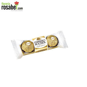 Chocolate Ferrero Rocher x3 Units Chocolate Ferrero Rocher x3 Units