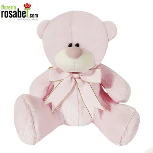 Peluche de Oso color Rosado Rosabel Lima Peru