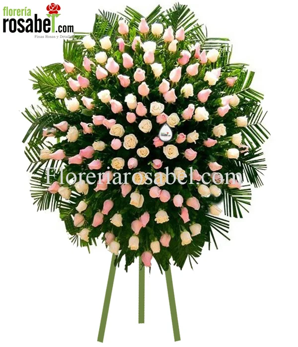 Corona de Flores para velorio