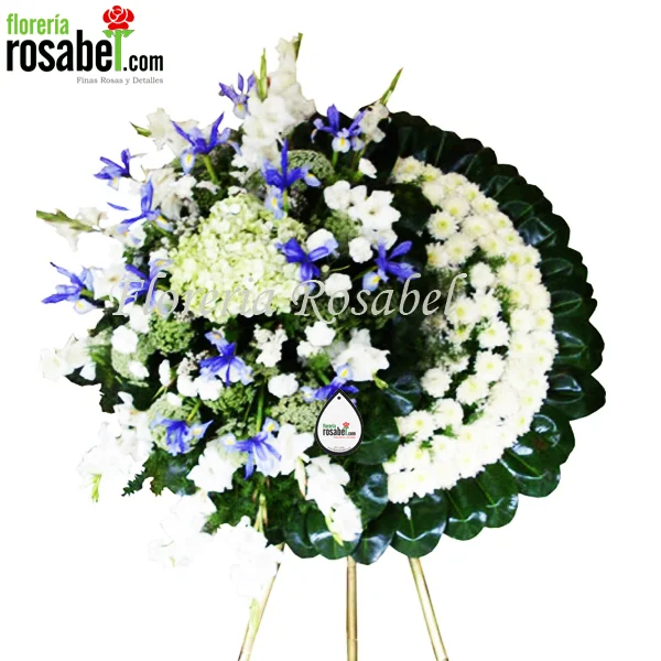 Coronas florales para difuntos en Lima Perú con entrega inmediata a velatorios y funerales
