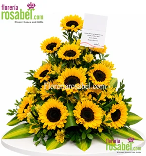 Arreglos Grandes con Girasoles Delivery en Lima