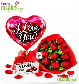 Ramo de flores frescas con chocolates premium y delivery el mismo día en Lima