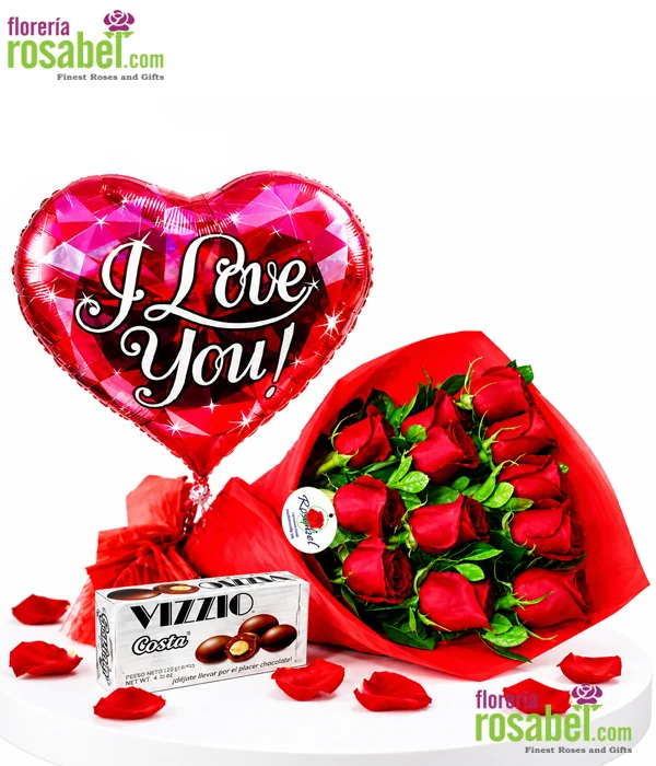 Ramo de flores frescas con chocolates premium y delivery el mismo día en Lima